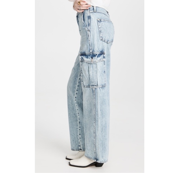 AMO Maya Cargo Denim Pants - Picture 2 of 16